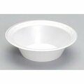 Genpak Elite 12oz Bowl White Laminated Foam, 5PK LAM21